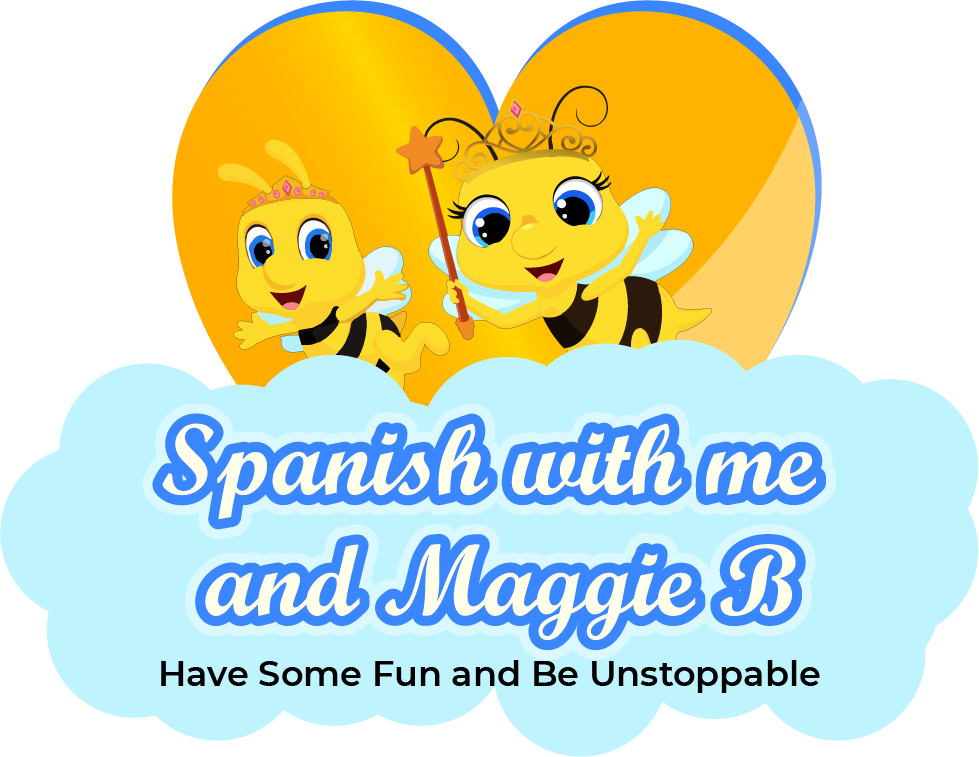 Spanish with me and Maggie B Logo Transparent